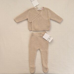 Zara Waffle Knit Outfit